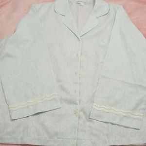 Miss Elaine Pijamas Green Poly Satin size L